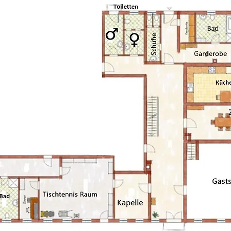 Landvilla Theresien-gut, 20 - 25 Personen Willa Marktoberdorf